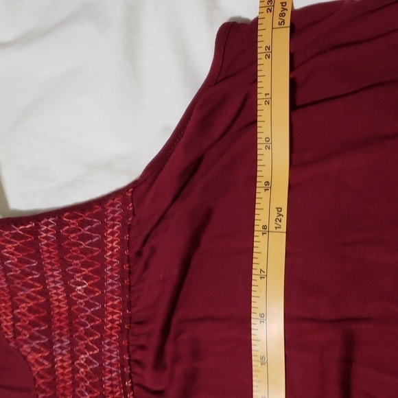 Burgundy Old Navy Top Size XXL - Picture 5 of 6